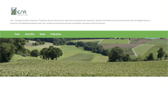 Desktop Screenshot of european-agronomy.org